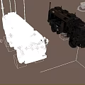 Armored Vehicle Command Vehicle Military Vehicle 3d model