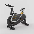 High Quality Spinning Bike For Home Gym With Black White Yellow Design