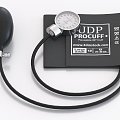 Portable mercury-free sphygmomanometer cuff medical equipment 3d model