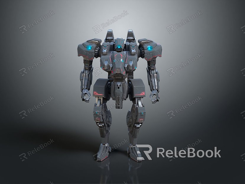 Mech Warrior Mech Soldier Machine Battlearm Mechanical Battlearm Machine Fighter Robot model