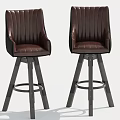 Bar Stool Bar Chair High Stool 3d model