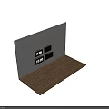 Different Size TV Screens Featuring 75 85 Inch 1660x940mm 1880x1070mm Dimensions And Digital Time