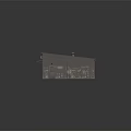 Rusted Metal Roof Brick Warehouse Building With Roll Up Doors Awnings And Industrial Windows