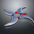 Hidden weapons darts ninja darts ninja weapons weapons ancient weapons cold weapons medieval items 3d model