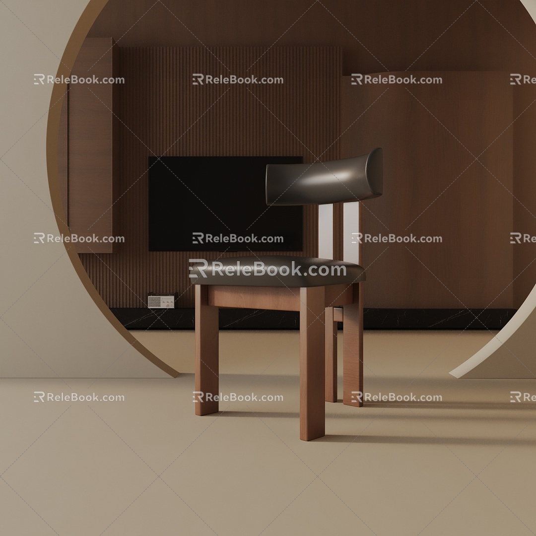 Modern table lamp 3d model