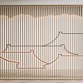 Chinese Grille Partition Hollow Partition Screen Partition Grille Background Wall 3d model