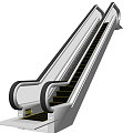 Modern Elevator Escalator Escalator 3d model