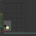 Modern Stylish Floor Lamp With Cream Striped Shade Smooth Ceramic Base And Open Book