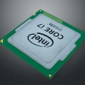 Intel Core i7 High Performance Electronic Computer Processor Component Unit