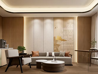New Chinese Suite Hotel Suite 3d model