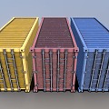 Industrial LOFT Container Marine Container Container Container 3d model