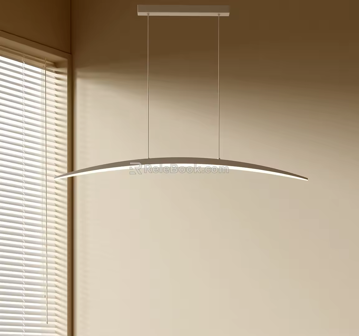Modern Minimalist Chandelier Nordic Style Chandelier Mediterranean Style Chandelier Study Lamp Combination Dining Room Lamp 3d model