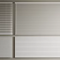 Modern Window Blinds Collection Featuring Horizontal And Vertical Design Styles For Home 3d model