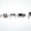 Various Outdoor BBQ Grills With Different Styles And Portable Designs