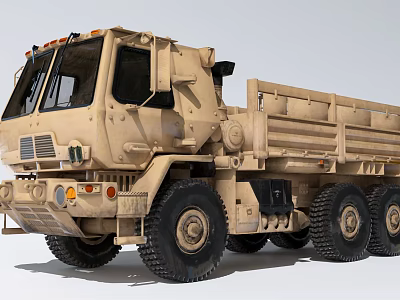 Modern Military Truck Military Truck 3d model