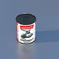 Classic Spam Corned Beef Can With Red And White Label Design