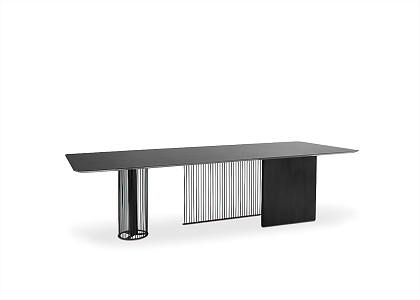 Modern dining table 3d model