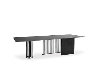 Modern dining table 3d model