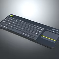 Modern Keyboard Wireless Keyboard Computer Configuration 3d model