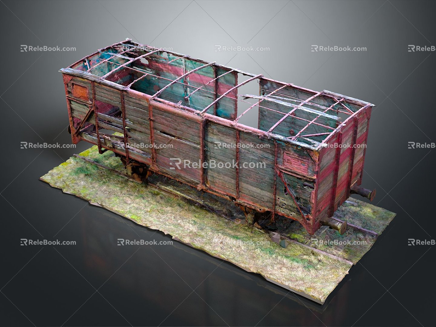 moving rail car subway car train car train car car train light rail subway high-speed rail 3d model