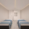 Modern Hair Salon Interior With Round Ceiling Light Marble Floors Salon Chairs And Mirrors