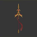 Spear Ancient Weapon Cold Weapon Medieval Item Medieval Weapon Sword Axe 3d model