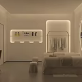Luxury SPA Sauna Relaxation Space With Massage Bed And Soft Lighting Amenities