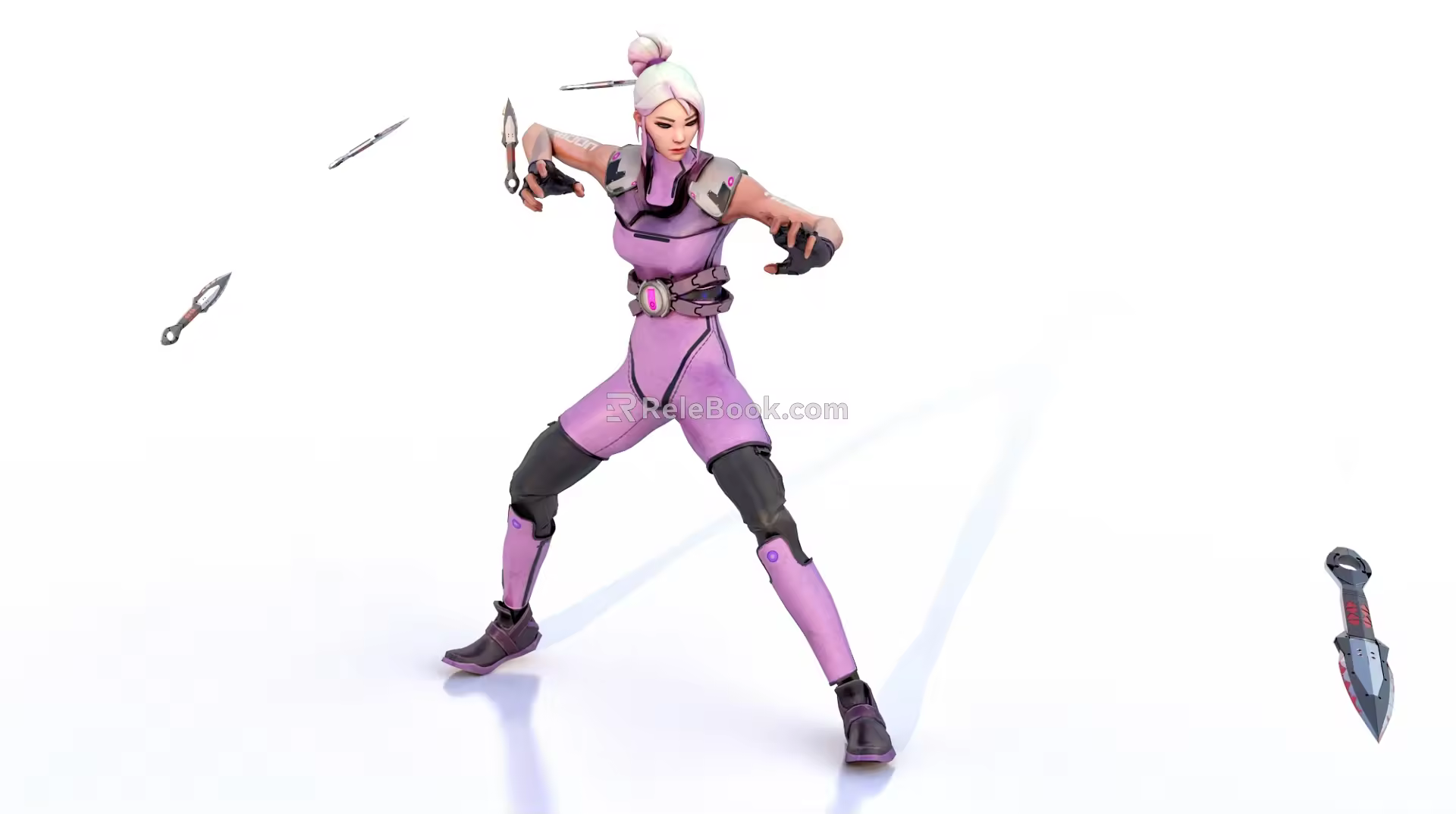 Anime Characters Movie Characters Darts 3d model