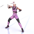 Anime Characters Movie Characters Darts 3d model