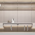 Modern Minimalist Entryway Cabinet and Side Cabinet with Storage Drawers Hanging Hooks and Shelves