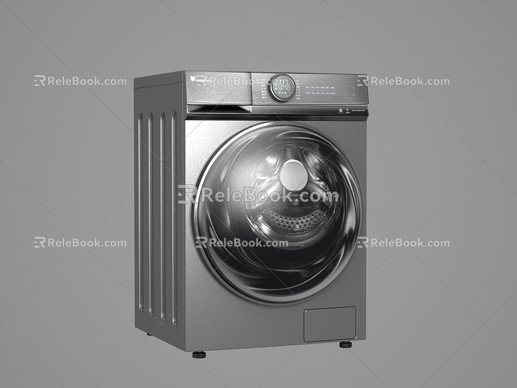 Modern washing machine drum washing machine 3d model