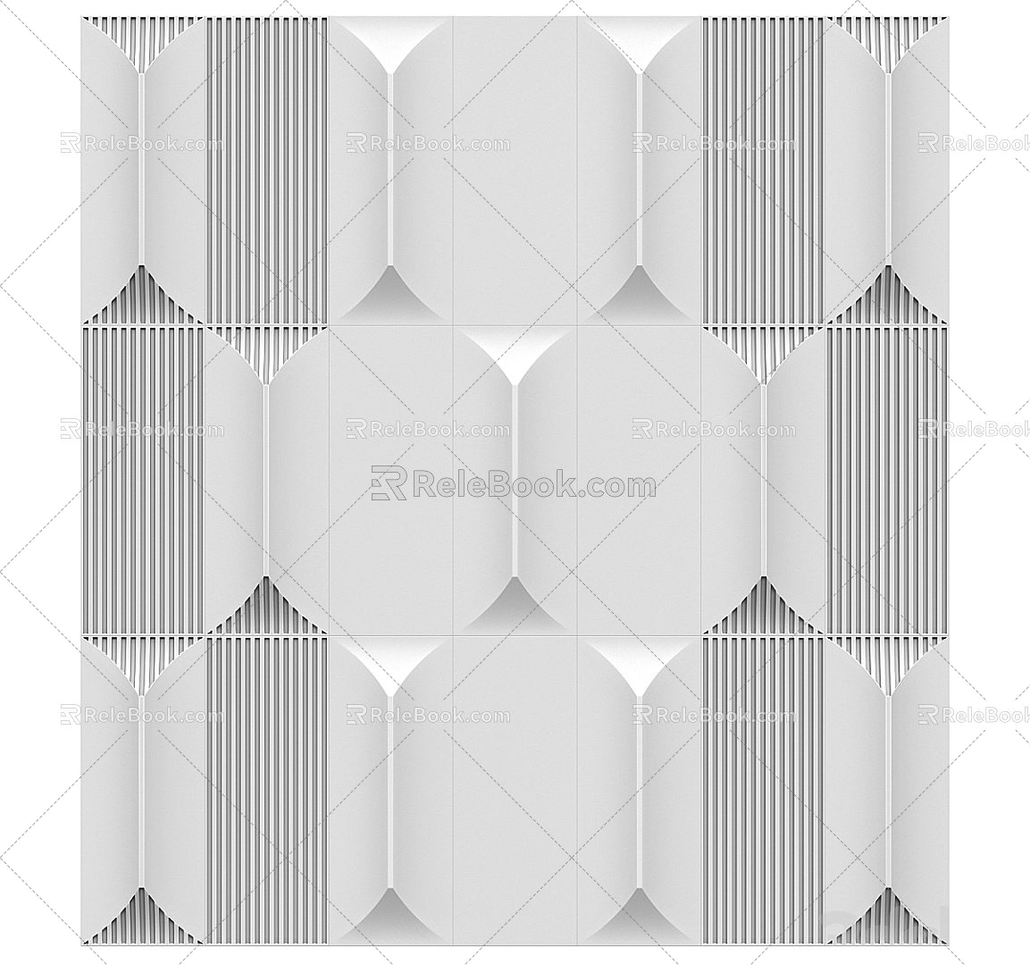 Indoor mosaic background wall line new French wall decoration design living room bedroom border strip decoration line imitation plaster line shape closing line strip book 3d model