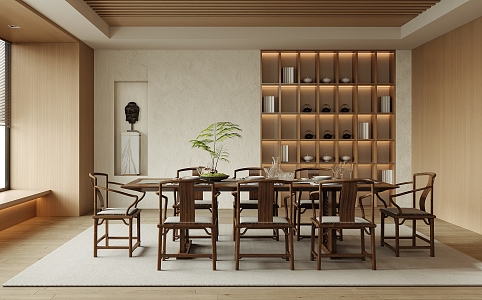 New Chinese Restaurant 3d model