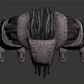 Detailed Intricate Mechanical Creature with Robotic Limbs and Metallic Armor Plates