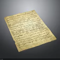 Vintage Old Paper With Handwritten Notes And Music Symbols For Daily Use