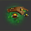 Game Environment Game Scene Fairy Tale Scene Fairy Tale Magic Scene Magic Item Fantasy Scene 3d model