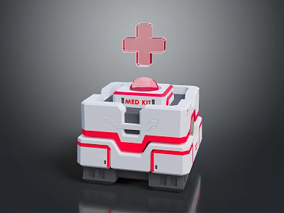 Modern Medical Kits Medical Kits Sanitary Kits First Aid Kits 3d model