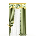 Curtains 3d model