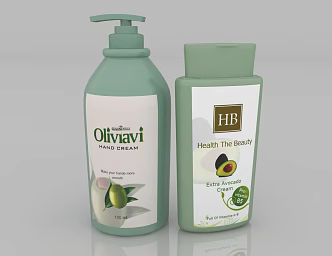 Washing daily shampoo shower gel 3d model