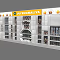 JU FENG MALIYA Retail Display With Stuffed Toys On Shelves And Store Setup