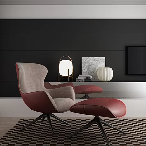 Modern Poliform Sofa Chair 3d model