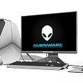 Modern Computer Desktop Computer 3d model