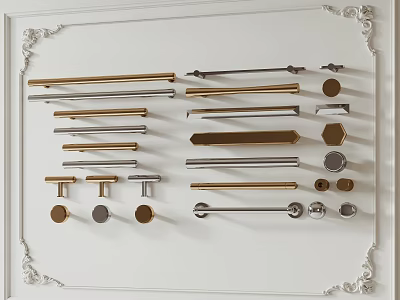 Modern Handle 3d model