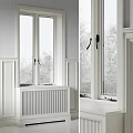 Nordic window radiator 3d model