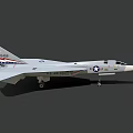 Gray Painted Fighter Jet With US Air Force Insignia And Serial Number 10125