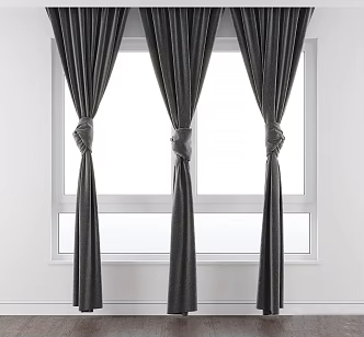 Modern Curtain Cloth Curtain Door Curtain Shower Curtain Hotel Curtain Bedroom Curtain Balcony Curtain 3d model