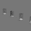 Modern Glass Shower Sauna Enclosure With Transparent Design And Multiple Styles