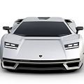 Modern sports car sports car Lamborghini 3d model