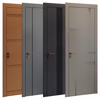 Single door 3d model