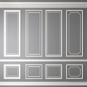 Gypsum lines 3d model